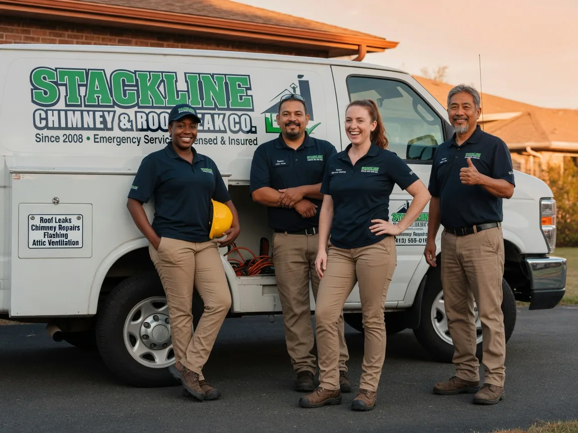 Chimney flashing repair company in Leominster, MA